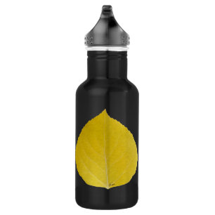 Yellow Aspen Leaf #5 532 Ml Water Bottle