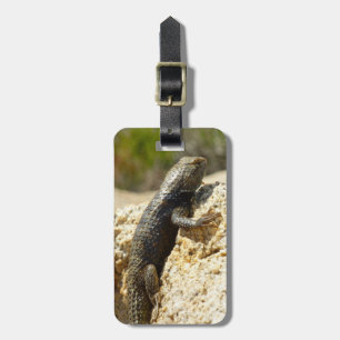 Yellow-Backed Spiny Lizard at Joshua Tree Luggage Tag