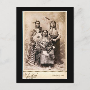 Yellow Badger, TheYoungest, High Cheek Bone1880 Postcard