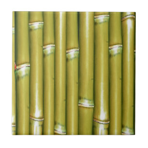 Yellow Bamboo Ceramic Tile
