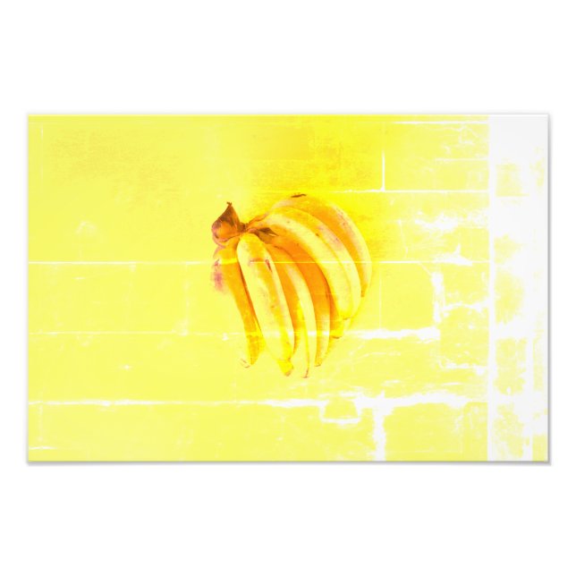 "Yellow Banana" Cute Photo. Buy Now Photo Print (Front)