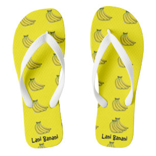 Yellow Banana Thongs