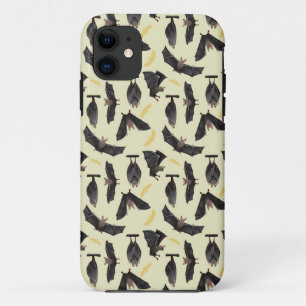 yellow bats iPhone 11 case