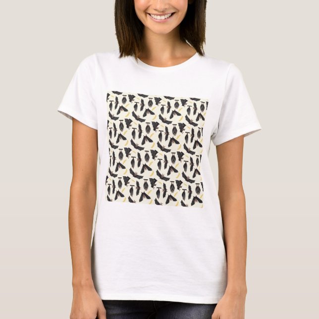 yellow bats T-Shirt (Front)