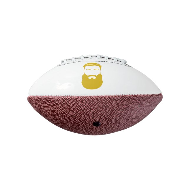 Yellow Beard Mini Football (Rotated 270)