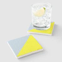 Yellow & Beau blue Solid Colour Background