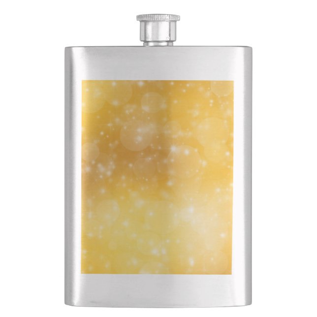 Yellow Beauty  Hip Flask (Front)