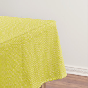 Yellow BEE Decor Vintage Honeybee Graphic Polkadot Tablecloth