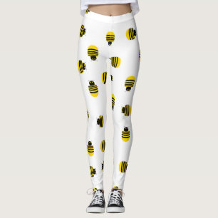 Yellow Bees Leggings