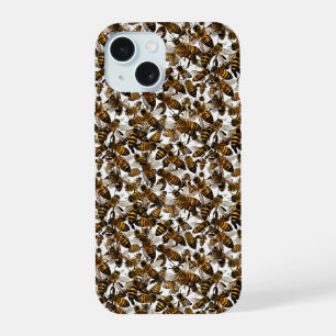 Yellow Bees Phone Case