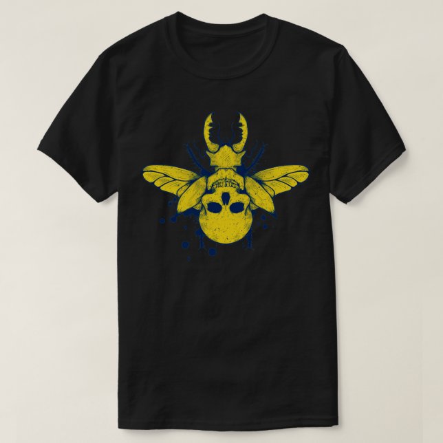 Yellow beetle T-Shirt (Design Front)
