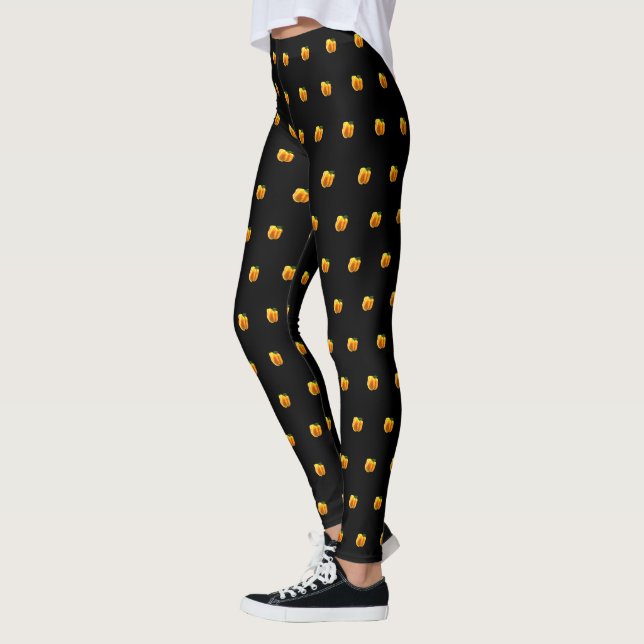 Yellow Bell Pepper Leggings (Left)
