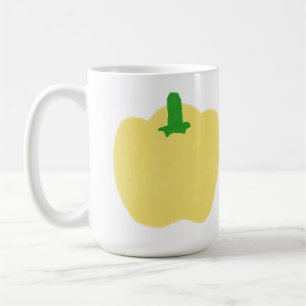 Yellow Bell Pepper Vegetable Foodie Gift Coffee Mug