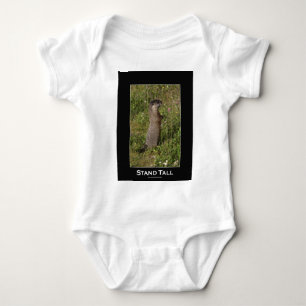 Yellow-Bellied Marmot Gifts Baby Bodysuit