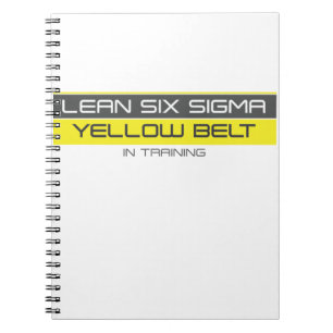 Yellow Belt In Training Notebook