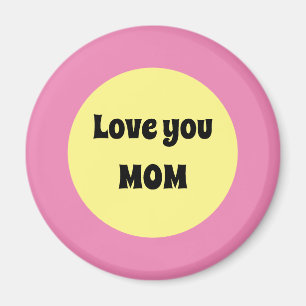 Yellow Big Dot Magnet