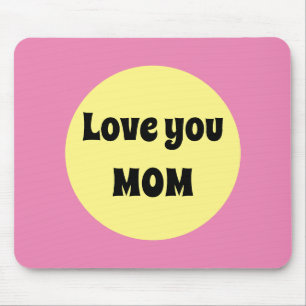 Yellow Big Dot Mouse Pad