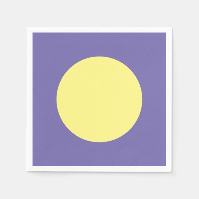 Yellow Big Dot Napkin (Front)