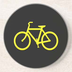 Yellow Bike Coaster