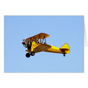 Yellow Biplane