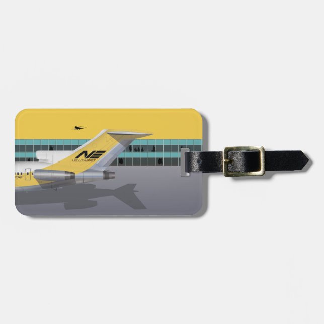 Yellow Bird Airline Luggage Tag (Front Horizontal)