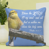 Yellow Bird Bless the Lord O my Soul Scripture