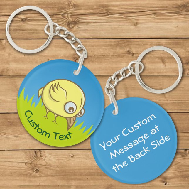 Yellow Bird Cartoon Keychain (Creator Uploaded)