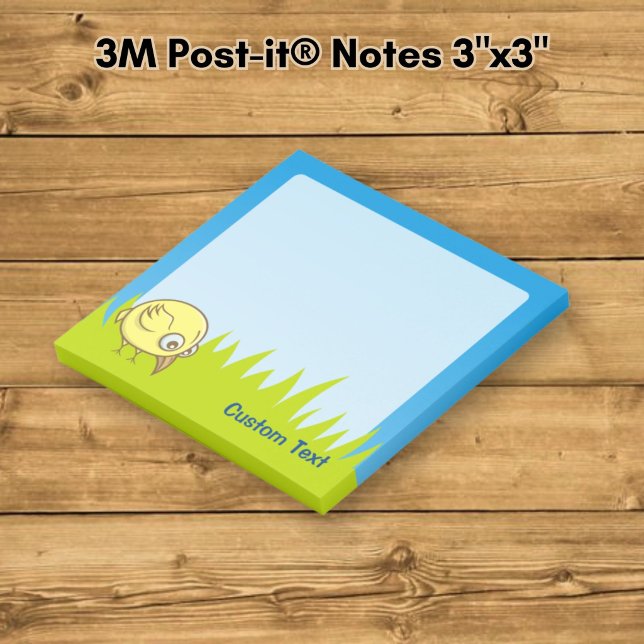 Yellow Bird Cartoon Post-it Notes (Creator Uploaded)