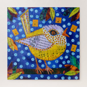 Yellow Bird Jigsaw Puzzle