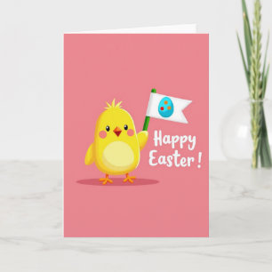 Yellow Bird Oval Pattern Card