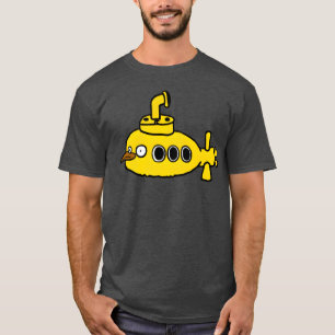 Yellow Bird Submarine retro T-Shirt