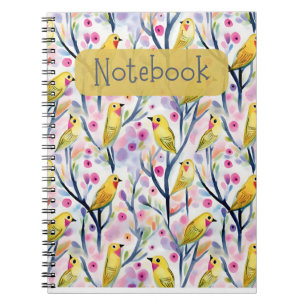 Yellow Birds Notebook