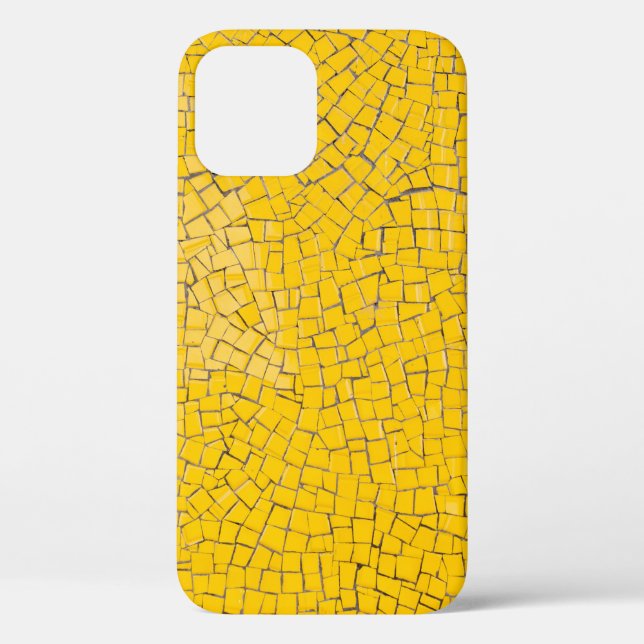 Yellow, black, and green brick wall planning Case-Mate iPhone case (Back)