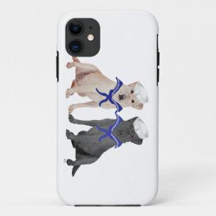 Yellow & Black Labrador Retrievers iPhone 11 Case