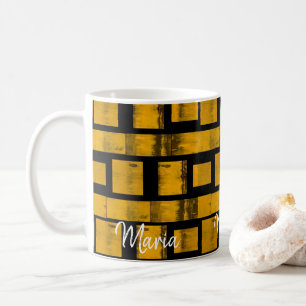 Yellow Black Mug