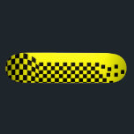 "Yellow & Black" Skateboard<br><div class="desc">Customise this skateboard with your name or with a saying  or use it just the way it is.This skateboard comes in a number of sizes. These are the best quality hard-rock maple decks!  An unrivaled patent-pending printing process makes this the best skateboard available in the world.</div>