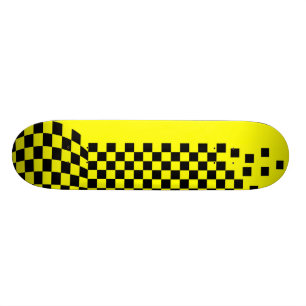 "Yellow & Black" Skateboard