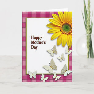 Yellow Bloom Mothers Day Card