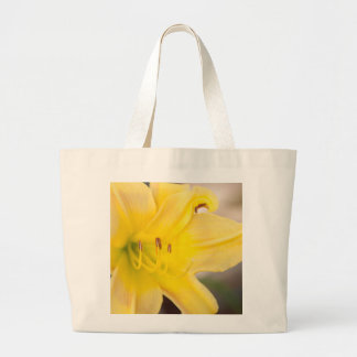 Yellow Blooming Canna Flower Tote Bag