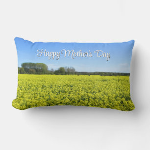 Yellow & Blue Country Bliss - Mother's Day Cushion