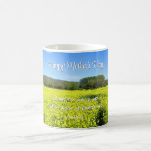 Yellow & Blue Country Bliss - Mother's Day Mug
