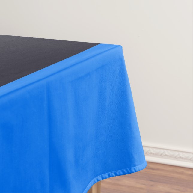 Yellow Blue Stripes  Tablecloth (In Situ)