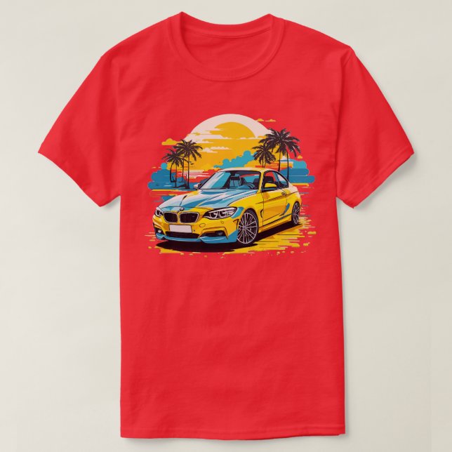 Yellow bmw T-Shirt (Design Front)