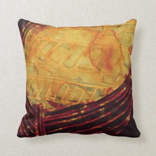 Yellow Boat 2007 Cushion