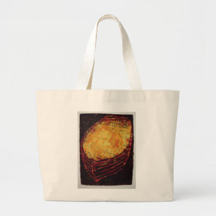 Yellow Boat 2007 Large Tote Bag