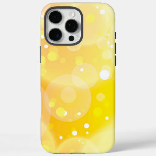 Yellow bokeh (all phones) iPhone 16 pro max case