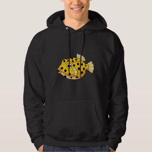 Yellow Box Fish Hoodie