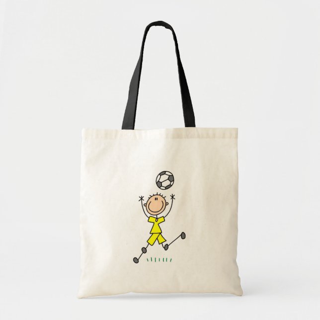 Yellow Boys Soccer Bag (Front)