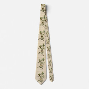 Yellow-breasted Warbler Audubon's Birds of America Tie