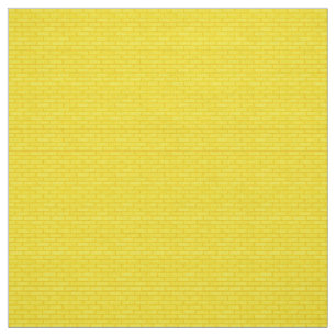Yellow Brick Cotton Fabric